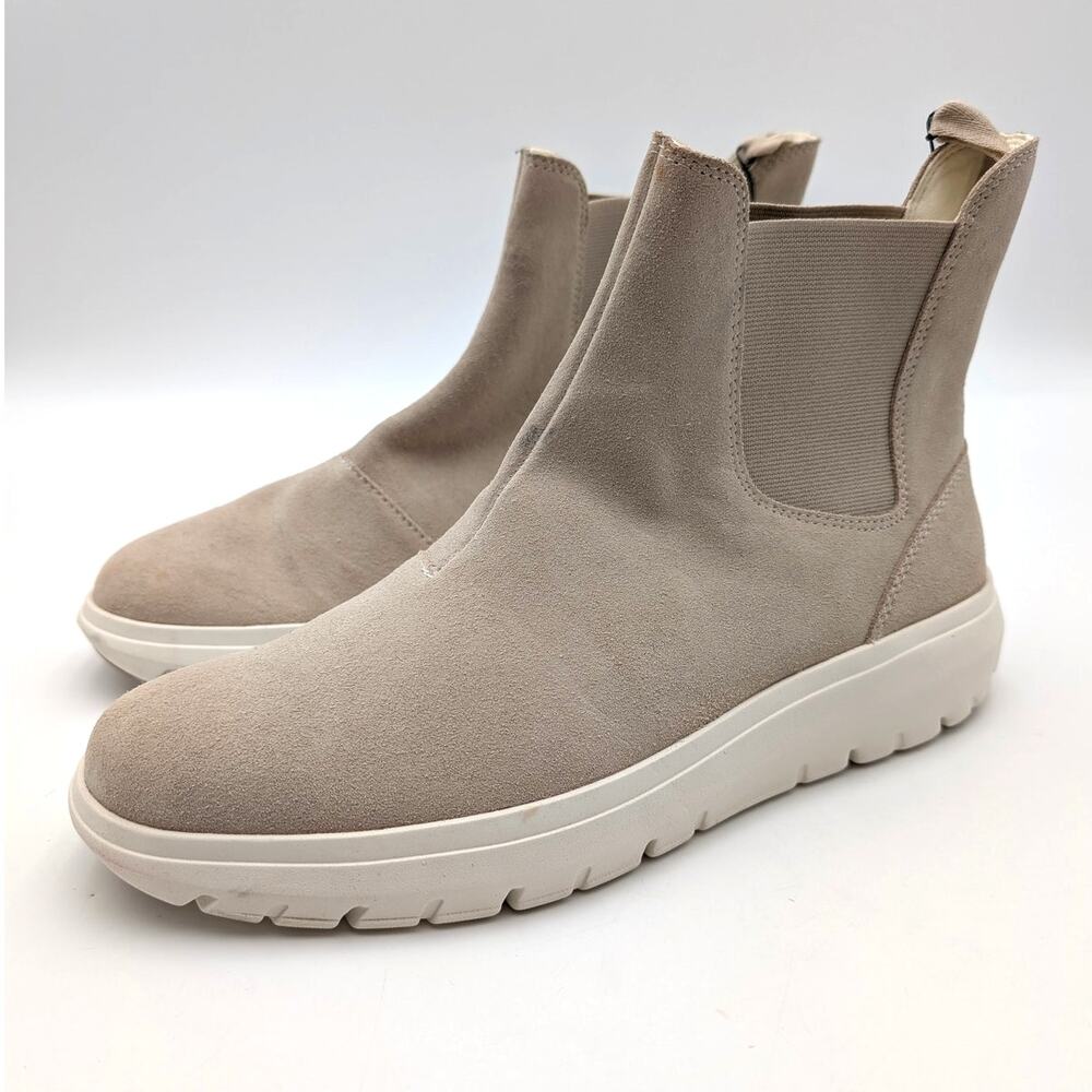 Cole Haan Grand Raelyn Waterproof Boots Women's Light Sesame Size US9.5B EU40